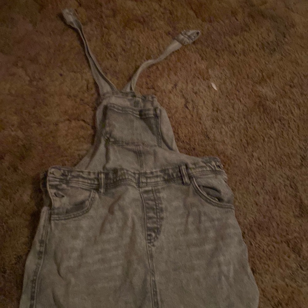 Gray overalls
